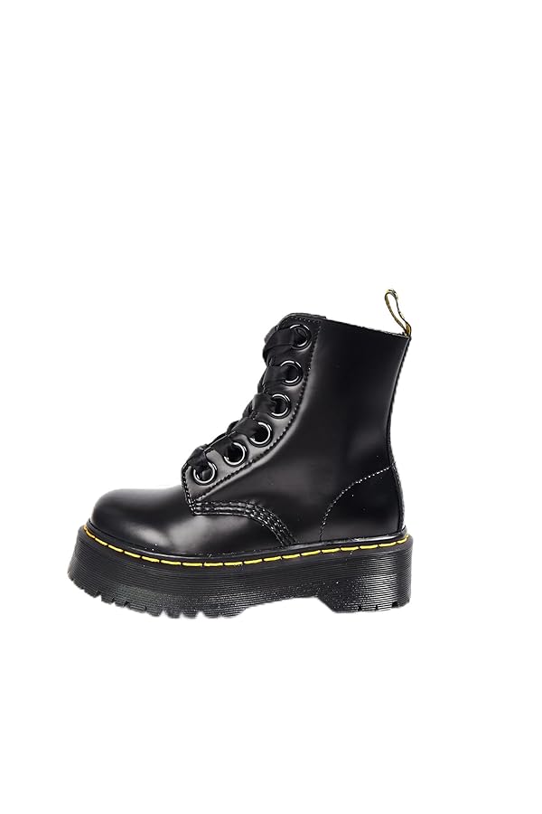 Amazon | [koobla] 厚底 ブーツ 6ホール BOOTS ワークブーツ